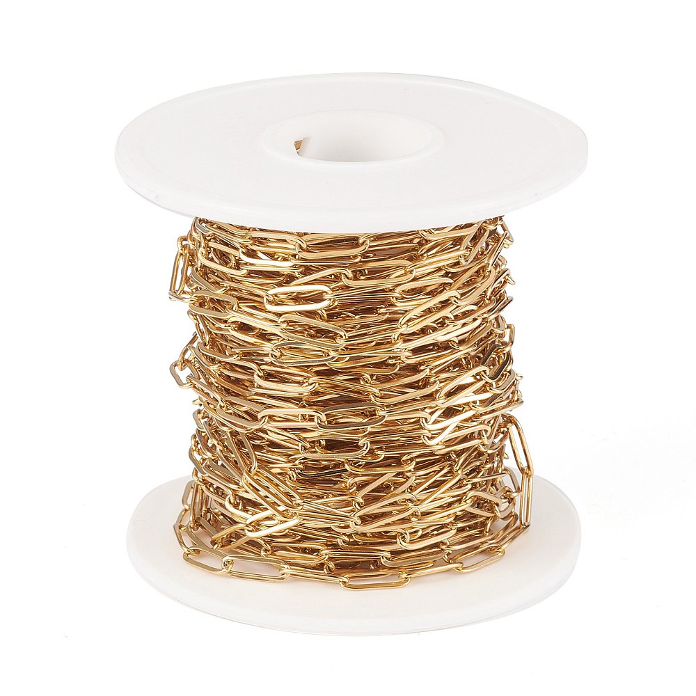 Chain Roll Cable - Circa 32,8 piedi (10 m)/rotolo, catene