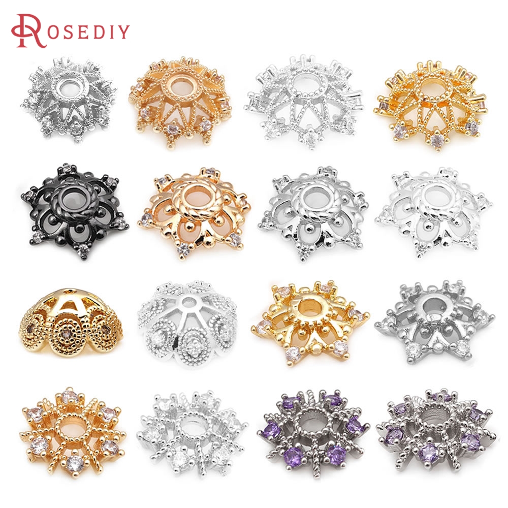 Bead Cap Flower - Tappi per perline di fiori in