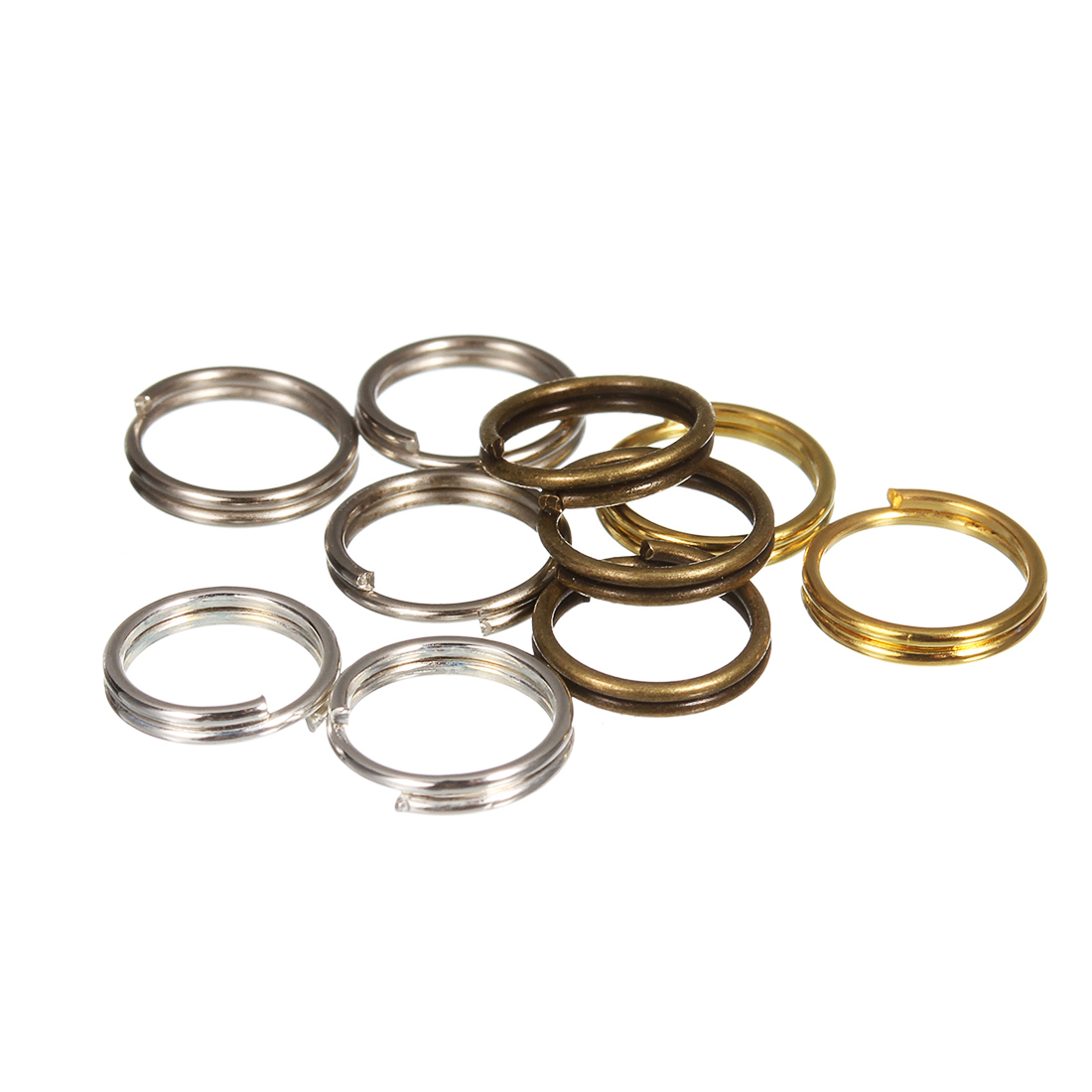 Jewelry Making Closed Jump Rings - 50-200 pezzi Anelli aperti in metallo