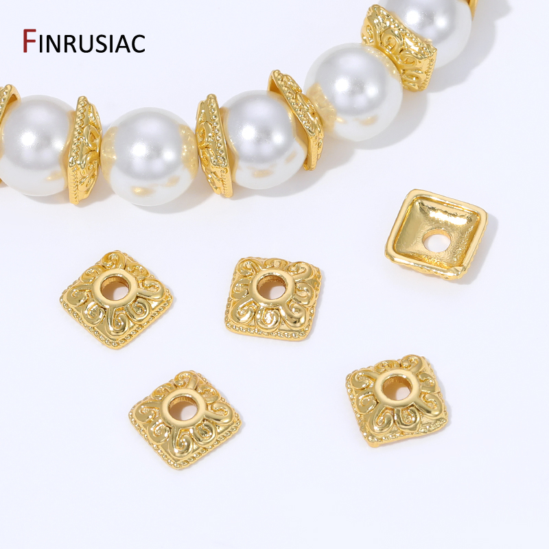 Bead Cap Flower - Terminali a forma di fiore da