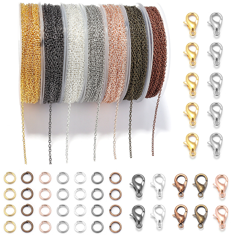 Jewelry Making Closed Jump Rings - Set di catene a croce in