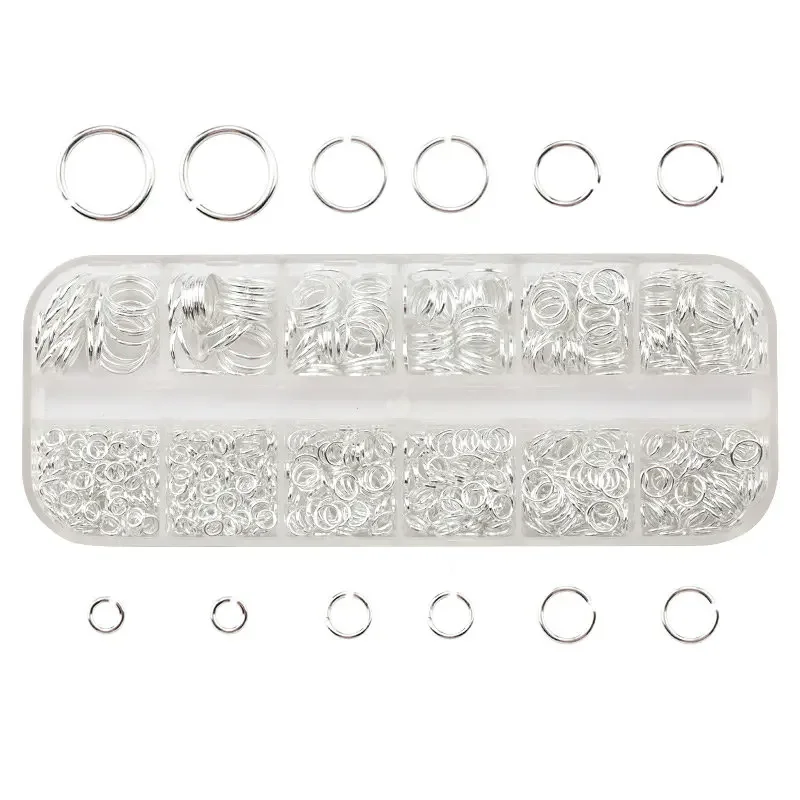 Jewelry Making Closed Jump Rings - 1050 Pezzi Anelli Aperti Placcati Colorati