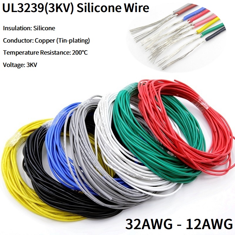 Wire 22 Gauge Copper - 2M/5M Filo di Rame 32 28