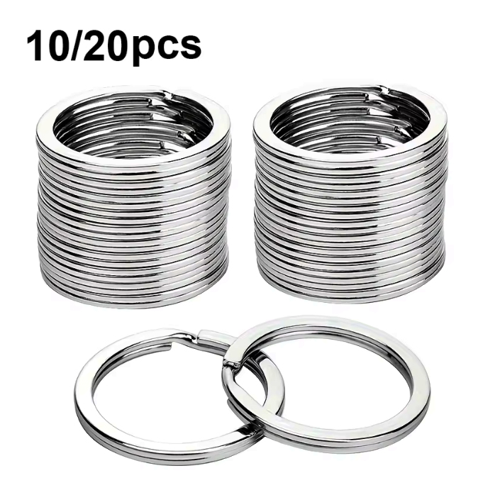 Jewelry Making Closed Jump Rings - 10/20 Pezzi Anelli Portachiavi in Metallo