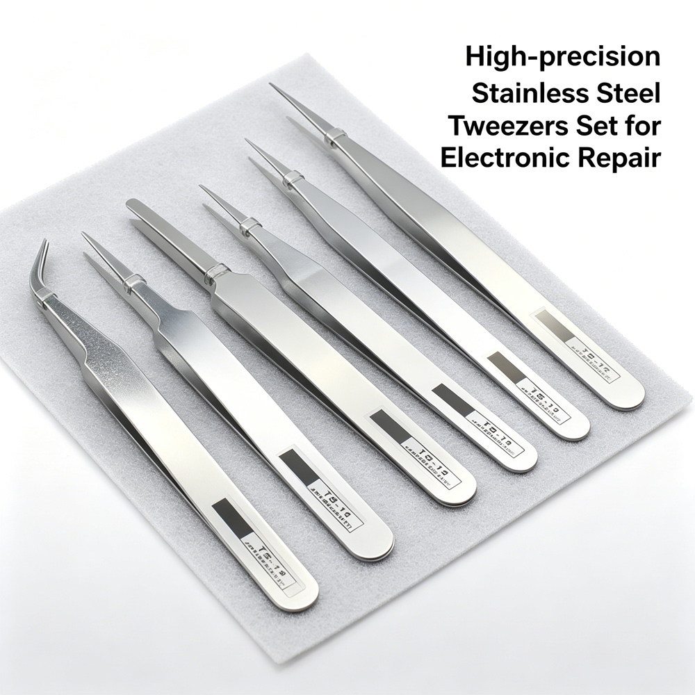 Jewelry Making Hand Tools - Kit di pinzette antimagnetiche in acciaio