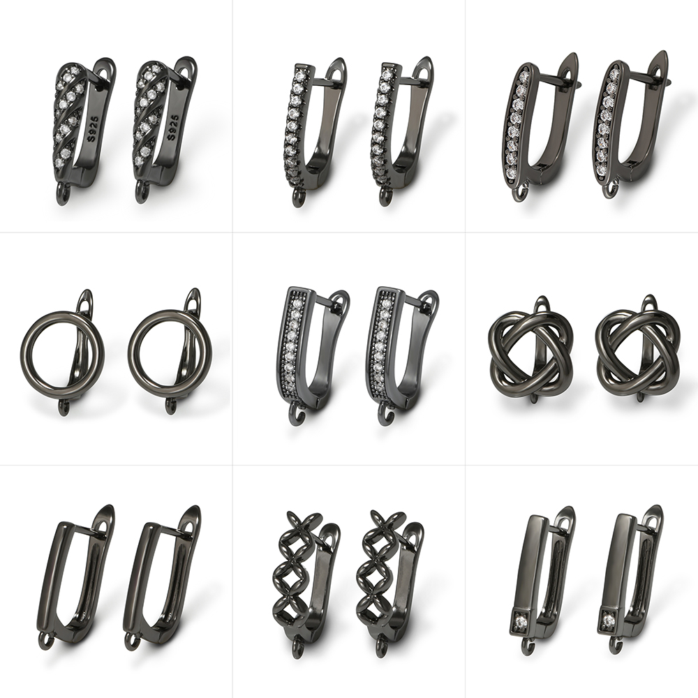 Jewelry Making Materials - YANASI 1 Paio di Ganci per