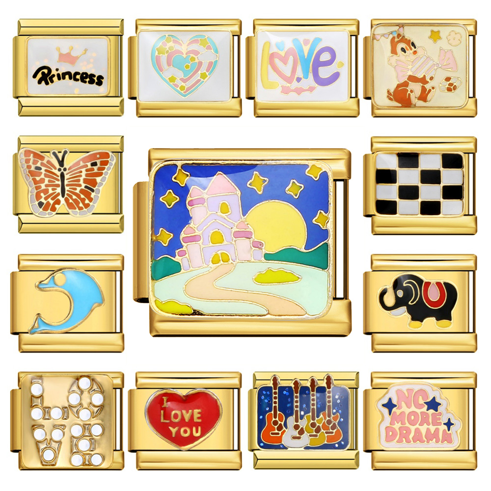 Jewelry Making Newcastle - URING New Tide Colore oro Farfalla