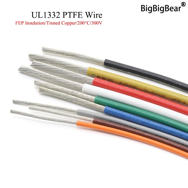 Wire 22 Gauge Copper - Cavo elettronico ad alta temperatura isolato