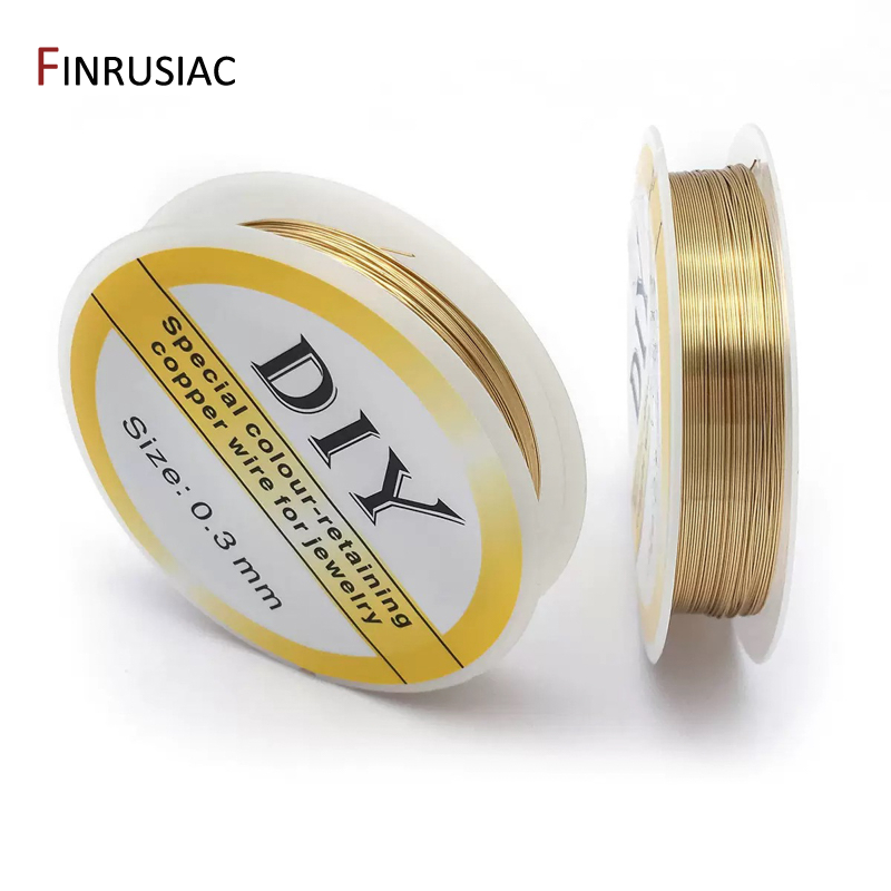 Jewelry Making Pieces - Filo di rame placcato oro 14K