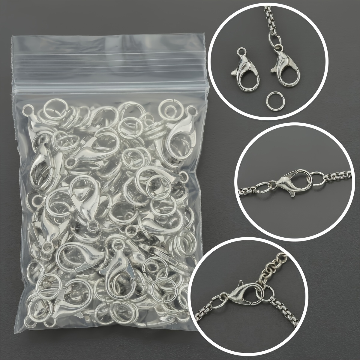 1/2/300 pz. Chiusure a Moschet - Jewelry Making Pieces recensione e prezzo