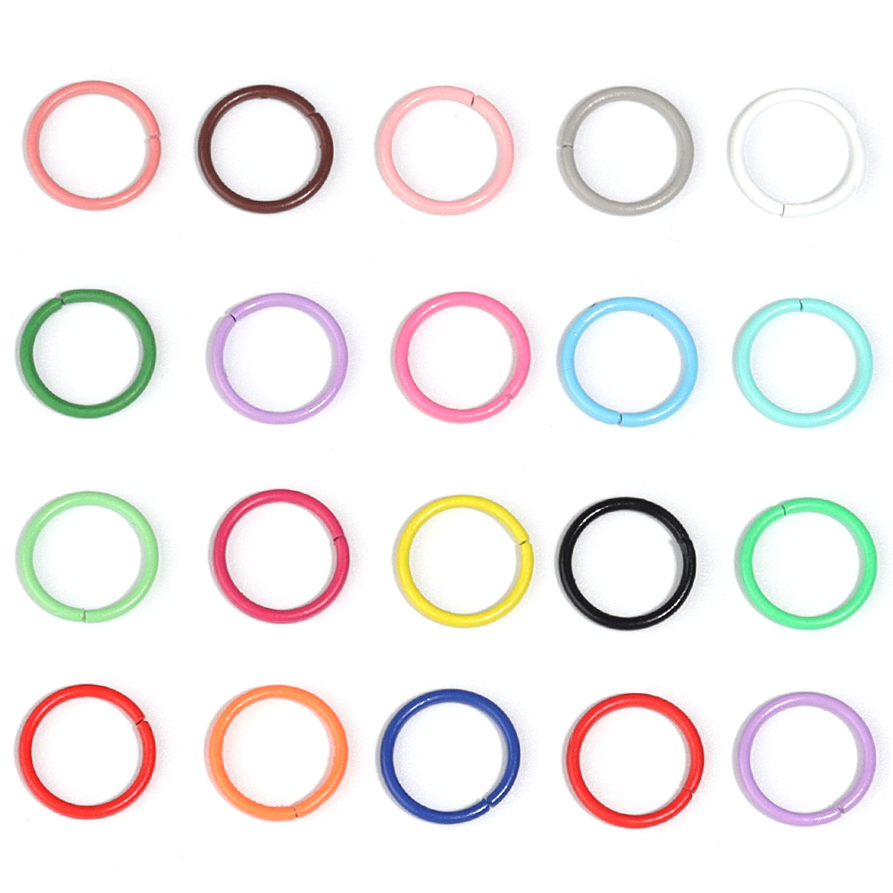 50 pz 8/10mm Ferro Anello Divi - Jewelry Making Closed Jump Rings recensione e prezzo