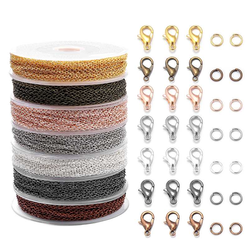 Catena a maglie in ferro metal - Jewelry Making Closed Jump Rings recensione e prezzo