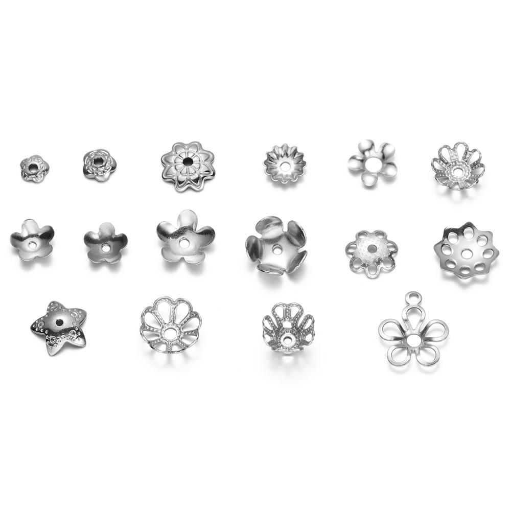20/50 Pezzi/Lotto 15 Stili di  - Bead Cap Flower recensione e prezzo