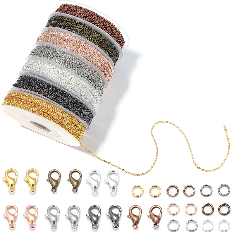 Set di catene a croce in ferro - Jewelry Making Closed Jump Rings recensione e prezzo