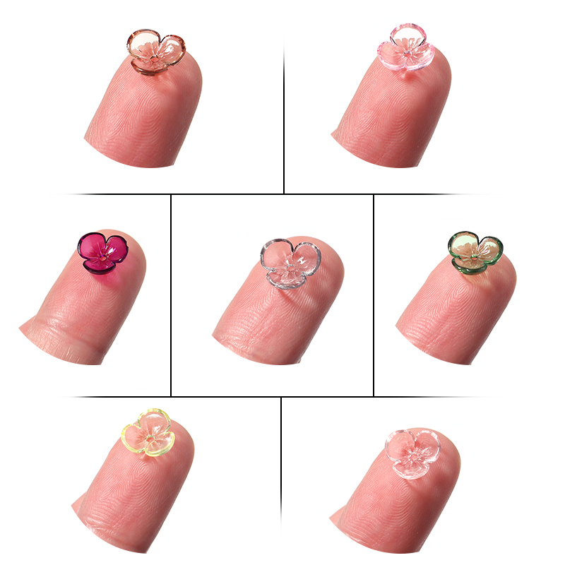 20 pz/lotto Trasparente Resina - Bead Cap Flower recensione e prezzo