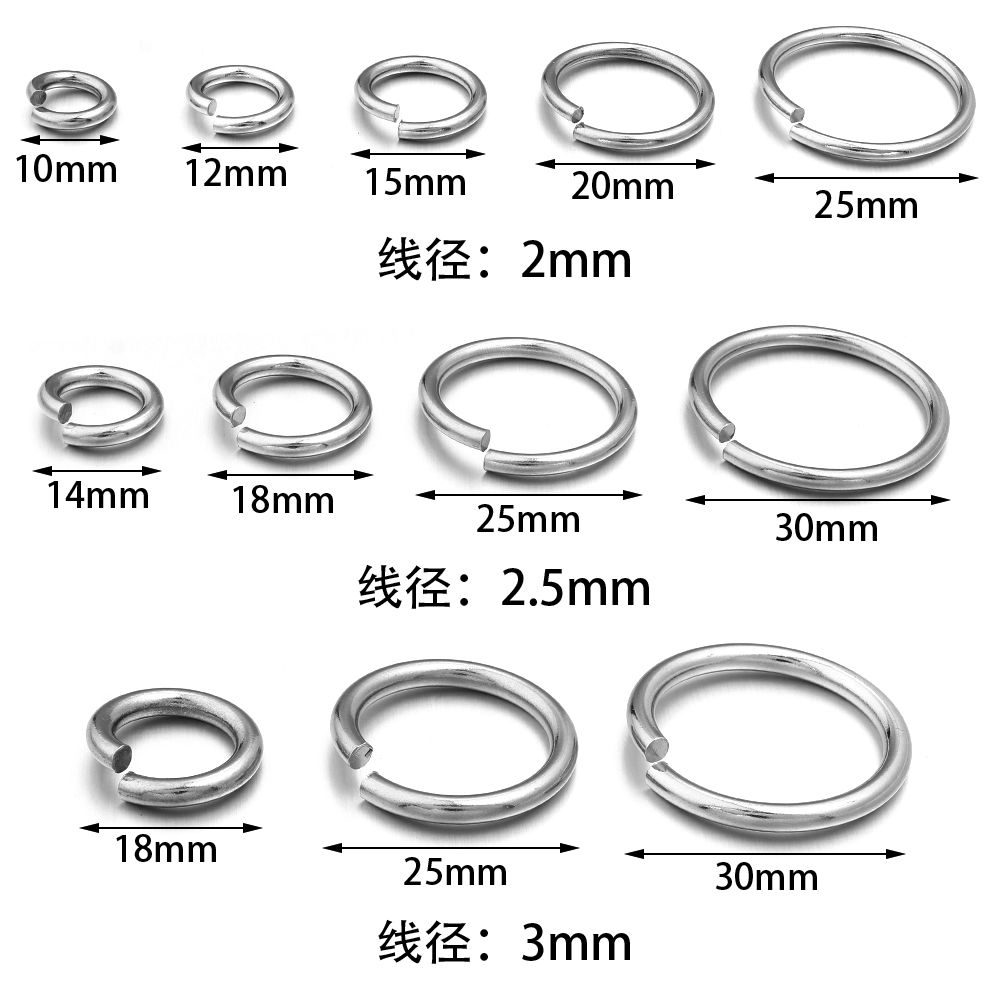 20 pz/lotto Anelli di Salto Ap - Jewelry Making Closed Jump Rings recensione e prezzo