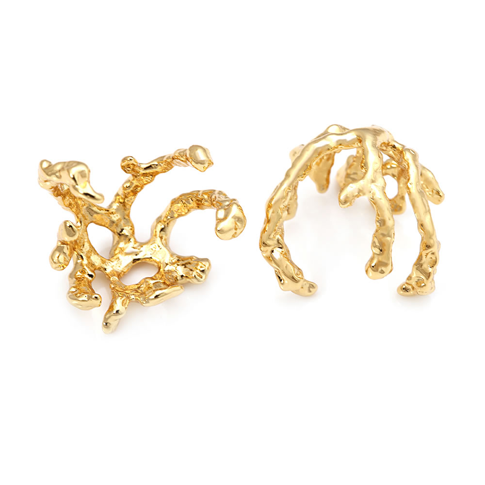 10 pezzi 18 carati Color oro o - Bead Cap Flower recensione e prezzo