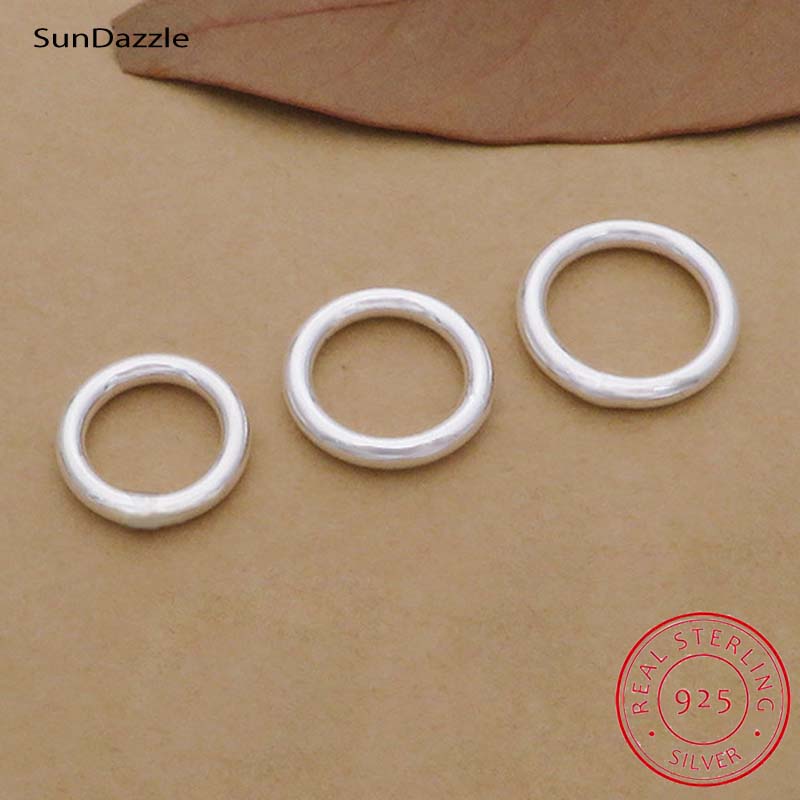 10 pz Genuino Reale Puro Solid - Jewelry Making Closed Jump Rings recensione e prezzo