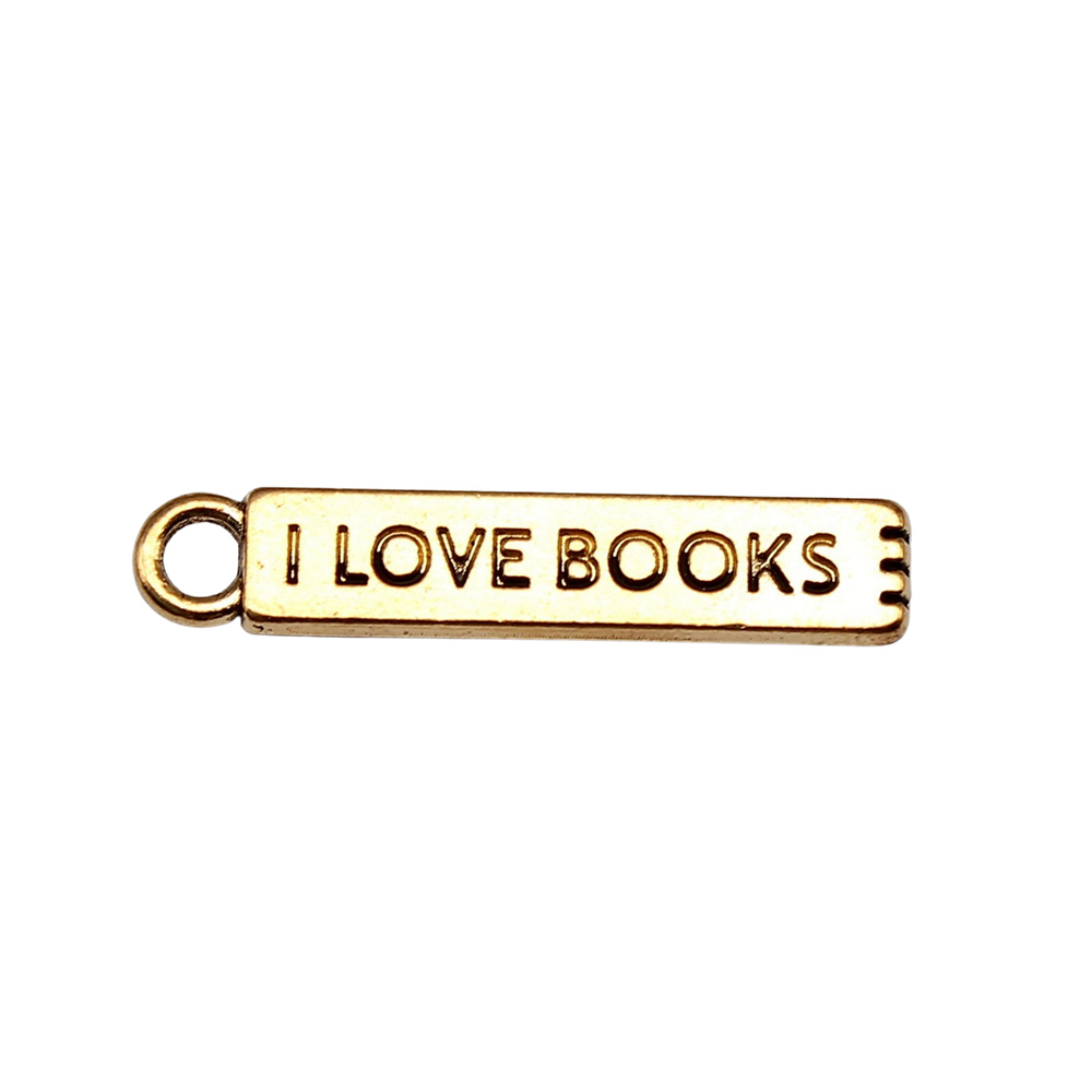 20 pz/lotto I Love Books Charm - Jewelry Making Books recensione e prezzo
