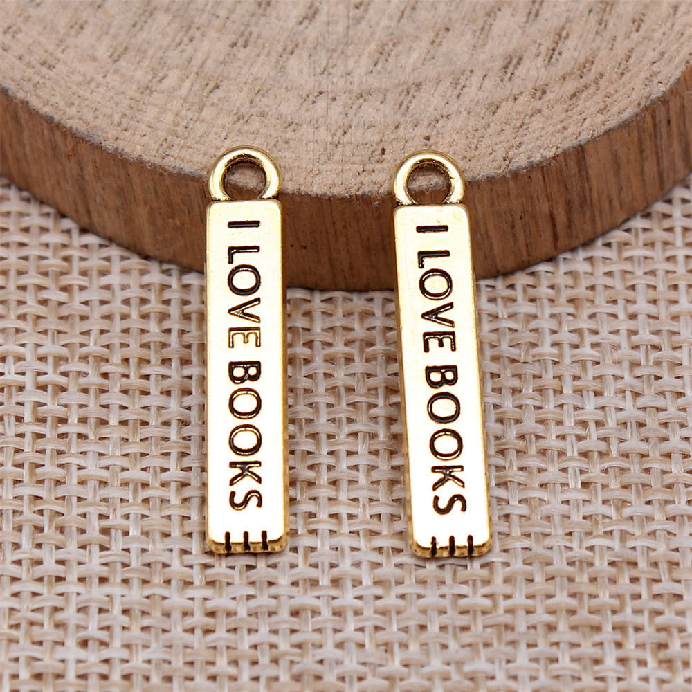 20 pz/lotto I Love Books Charm - Jewelry Making Books recensione e prezzo