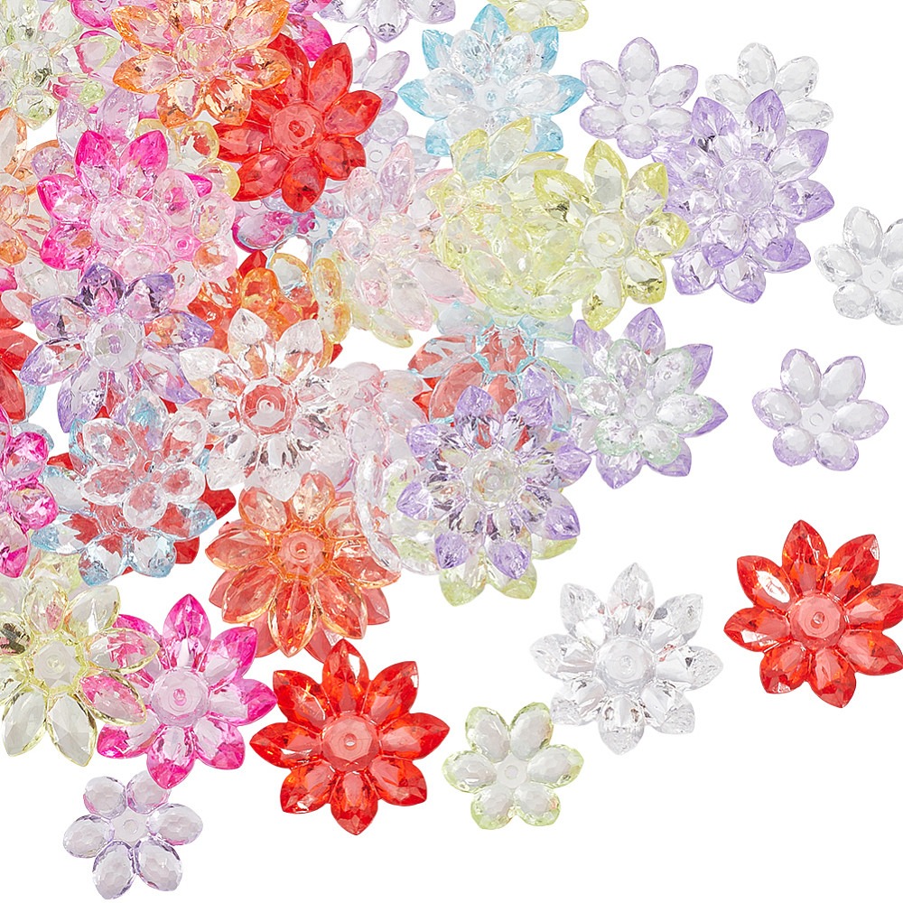 80 pezzi, 2 stili, coperture p - Bead Cap Flower recensione e prezzo