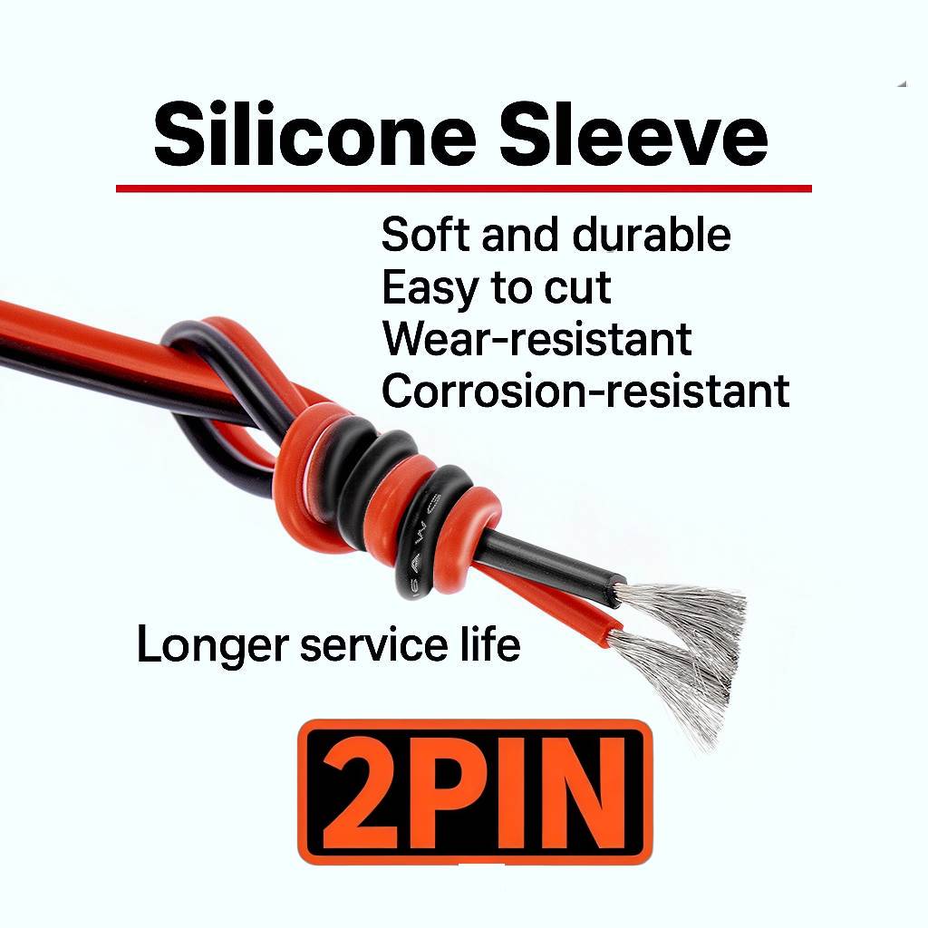 Cavo in silicone nero rosso a  - Wire 22 Gauge Copper recensione e prezzo