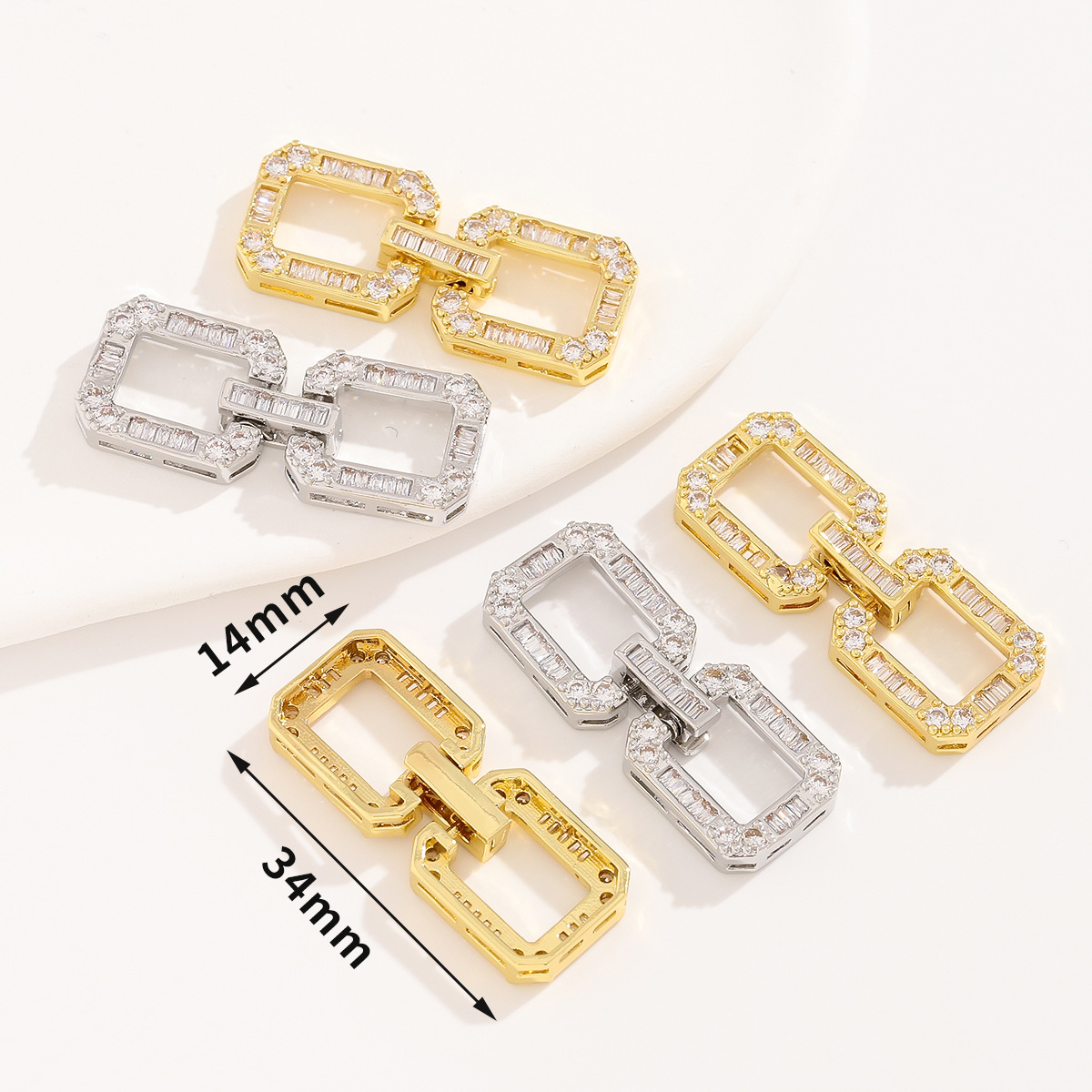 Chiusure decorative a sezione  - Jewelry Making Pieces recensione e prezzo