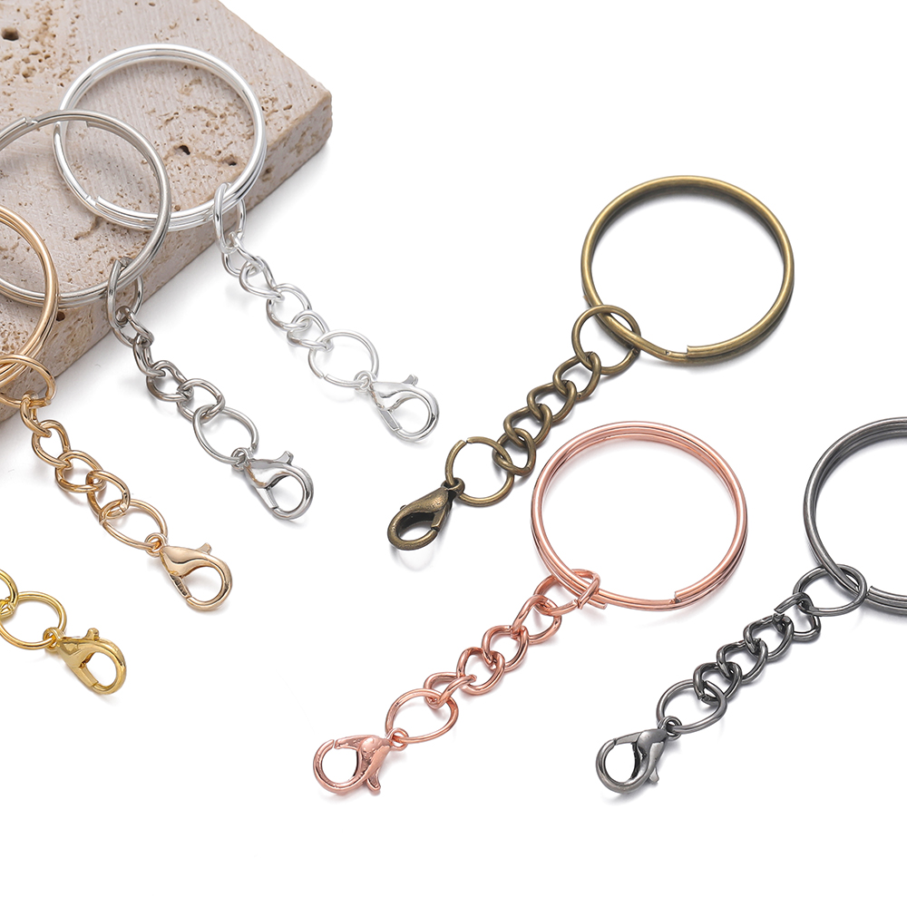 10 pz/lotto Anelli portachiavi - Jewelry Making Chain recensione e prezzo