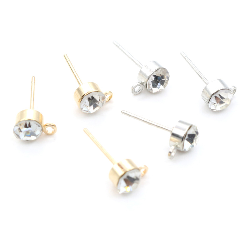 50 pz Orecchini Perni con Zirc - Jewelry Making Pieces recensione e prezzo