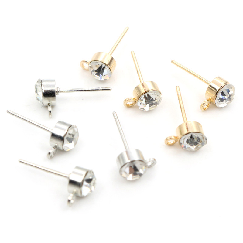 50 pz Orecchini Perni con Zirc - Jewelry Making Pieces recensione e prezzo