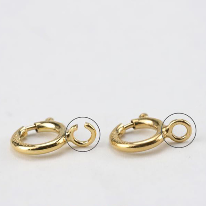 Chiusure a Molla in Oro 14K, G - Jewelry Making Materials recensione e prezzo